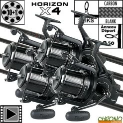 Ensemble Fox Horizon X4 50mm 13' 3.5lbs EOS 12000 FS (les 4)