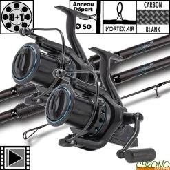 Ensemble Nash X350 50mm 13' 3.5lbs LR10000 (les 2)