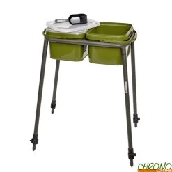 Trépied D'Amorçage Starbaits STB Plateforme + 2 Seaux