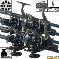 Ensemble Carp Design Start Fighter 12' 3lbs DA60 (les 4)