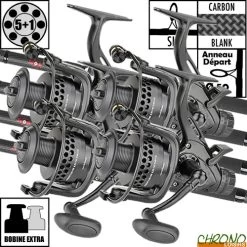 Ensemble Carp Zoom Mesh Pro 12' 3.5lbs Ghost 6000 BBC (les 4)