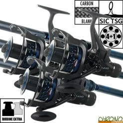 Ensemble Carp Design Start Fighter 13' 3.5lbs DA60 (les 3)