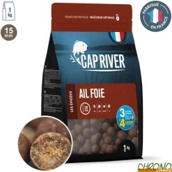Bouillettes Cap River Ail Foie 15mm 1kg