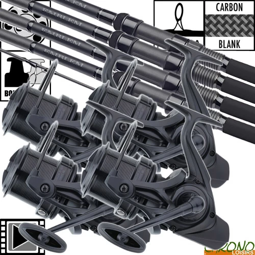 Ensemble Daiwa New Emblem Carp 10' 3.5lbs 35 SCW (les 4) 3 Ensemble Daiwa New Emblem Carp 10' 3.5lbs 35 SCW (les 4)