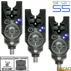 Coffret Nash 3 Détecteurs Siren S5 Digital Blue