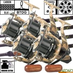 Ensemble Carp Design Slim Fighter Evo Camo 12' 3.5lbs GK9000 (les 4)