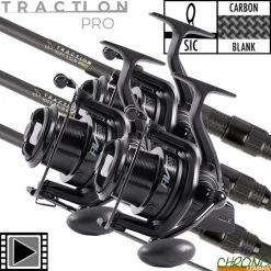Ensemble Avid Carp Traction Pro 10' AV8000 (les 3)
