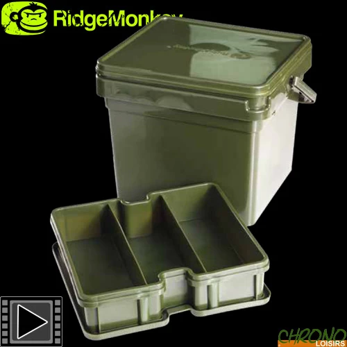 Seau RidgeMonkey Compact Bucket System 7.5L 3 Seau RidgeMonkey Compact Bucket System 7.5L