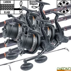 Ensemble Rogue 50mm 12' 3.5lbs 7500FS (les 4)