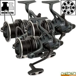 Moulinet Shimano Débrayable Medium Baitrunner CI4+ XT-B LC (les 3)
