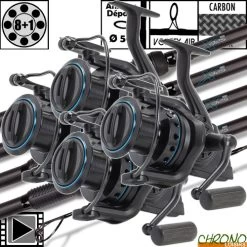 Ensemble Nash X325 50mm 12' 3.25lbs LR8000 (les 4)